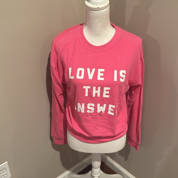Spiritual Gangster🎉Host Pickx2🎉NWT💕LOVE IS THE ANSWER💕crew neck sweatshirt - Picture 5 of 14